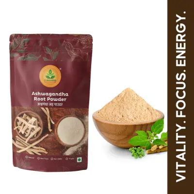 Ashwagandha Root Powder - Natural Stress Reliever - CuroHerb