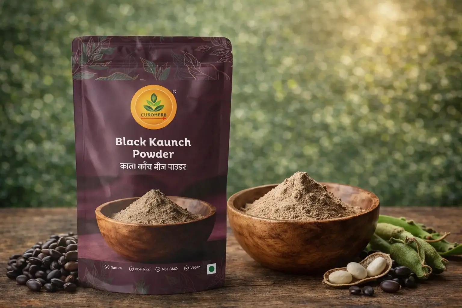 Black Kaunch Powder Vitality & Strength CuroHerb