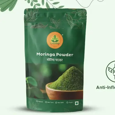 Moringa Powder  Superfood for Energy & Immunity  CuroHerb
